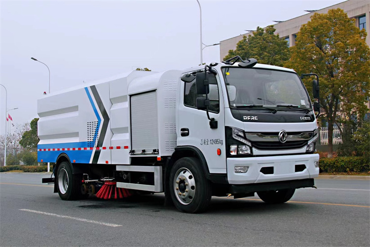 Chinese Municipal Sanitation Vehicle 12 Tons Electric High Pressure Street Washing and Cleaning Sweepers with Zero Emissions