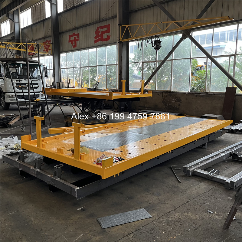 18.5ft roll back platform for tow trucks wrecker bed