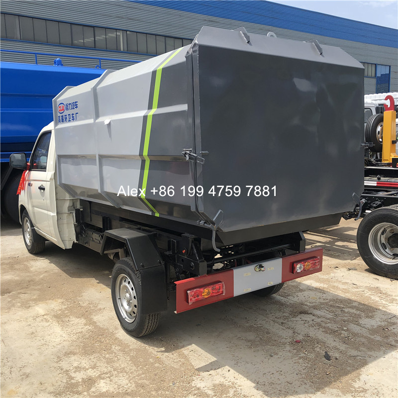 4x2 mini electric garbage truck