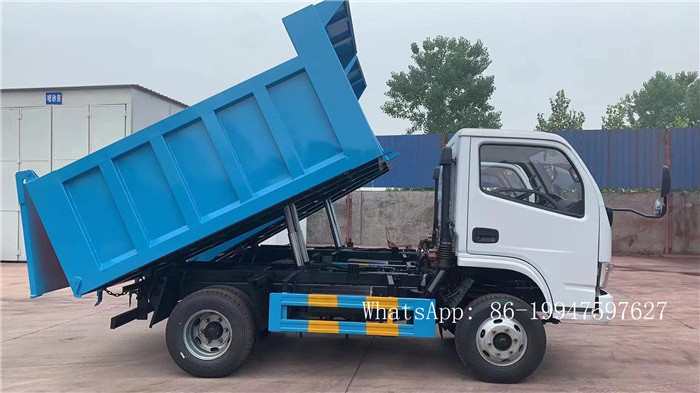 Small DONGFENG dump garbage truck for sale Libya