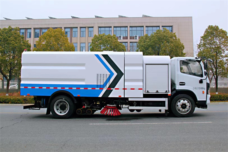 Chinese Municipal Sanitation Vehicle 12 Tons Electric High Pressure Street Washing and Cleaning Sweepers with Zero Emissions