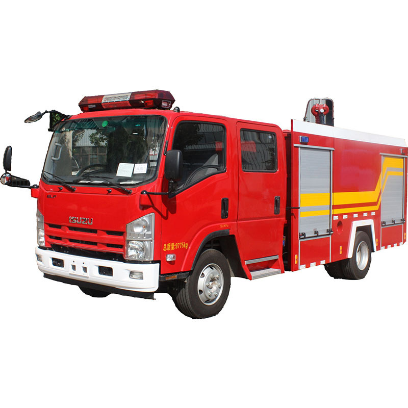 4000 liter water ISUZU fire truck