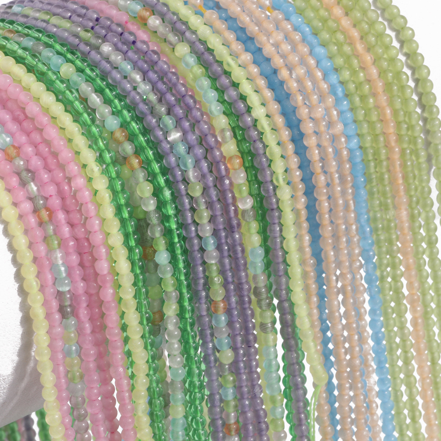 JC Wholesale 2mm faceted hydro Crystal Beads colorful beads rondelle glass crystal beads for jewelry making