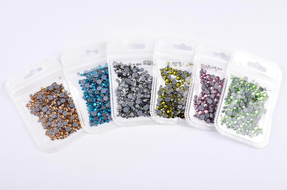 Hot Fix SS6-SS20 Size Glass Flatback Crystal Rhinestones Hotfix for DIY Craft