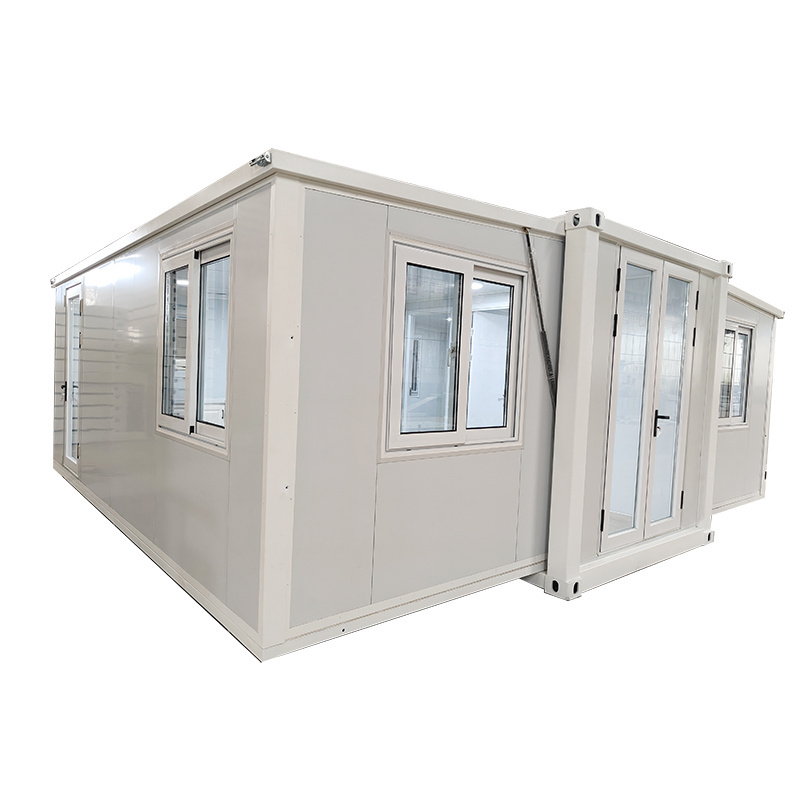 Easy Folding Granny Flat 40ft 20ft Prefab Container Expandable House Insulated Mobile Villa Prefabricated Home 3 Bedroom