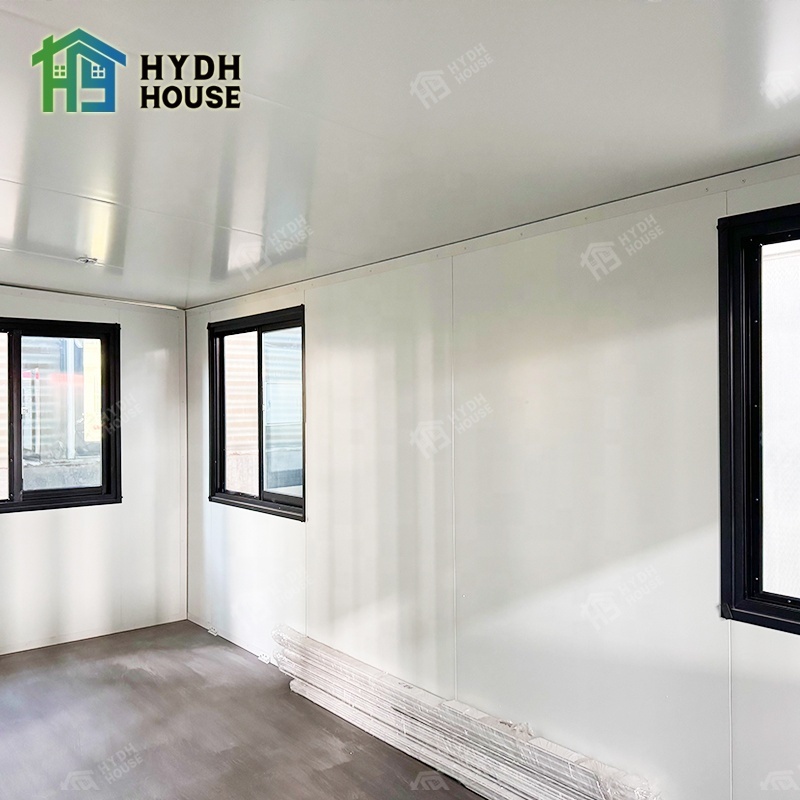 Hydh antiseismic Fully furnished 20ft 30ft 40ft Foldable expandable modular container house with bathroom