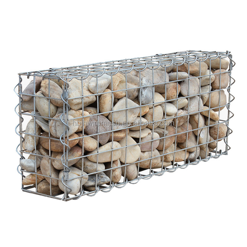 Gabion box 2x1x1 welded gabion for protection hot dipped galvanized welded mesh gabion