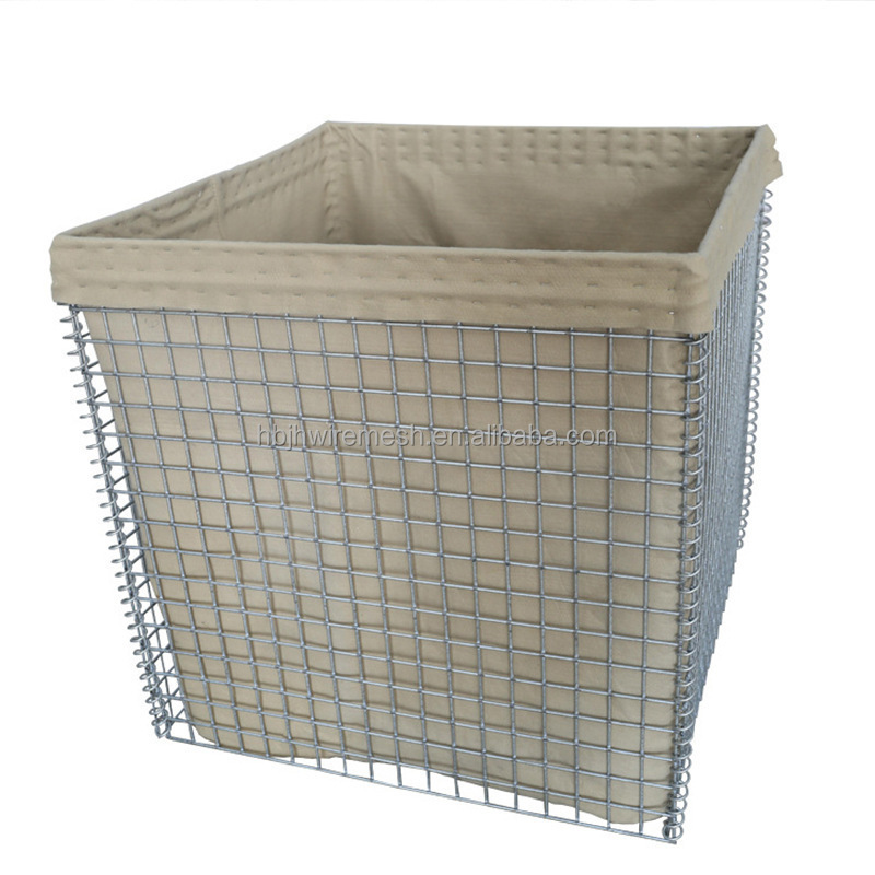 Gabion box 2x1x1 welded gabion for protection hot dipped galvanized welded mesh gabion