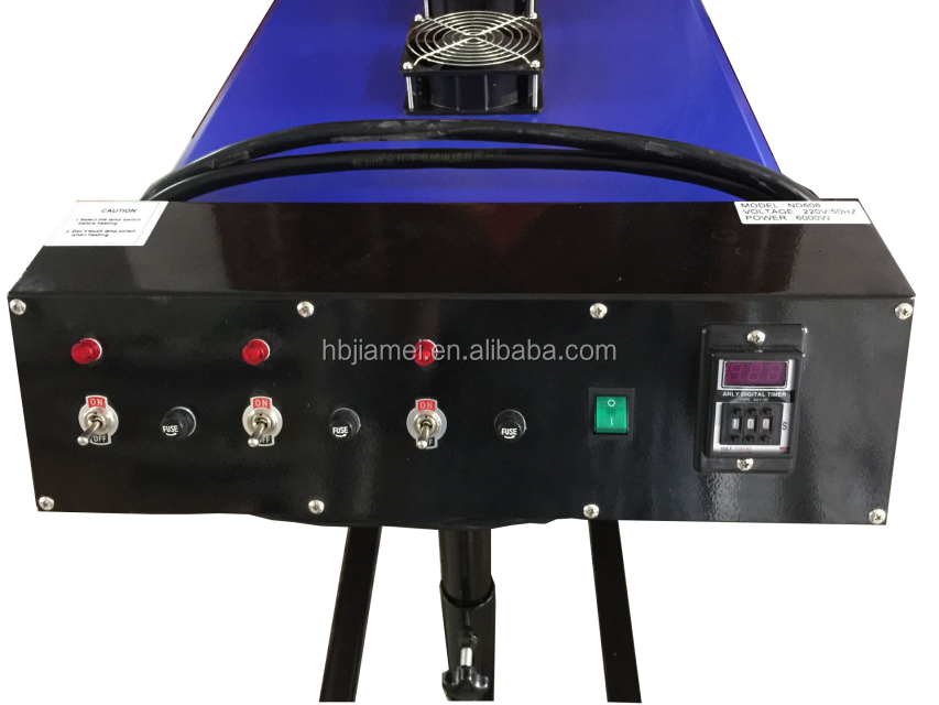 Blue or green  far infrared lamp dryer automatic flashing  with sensor  and  screen printing drying