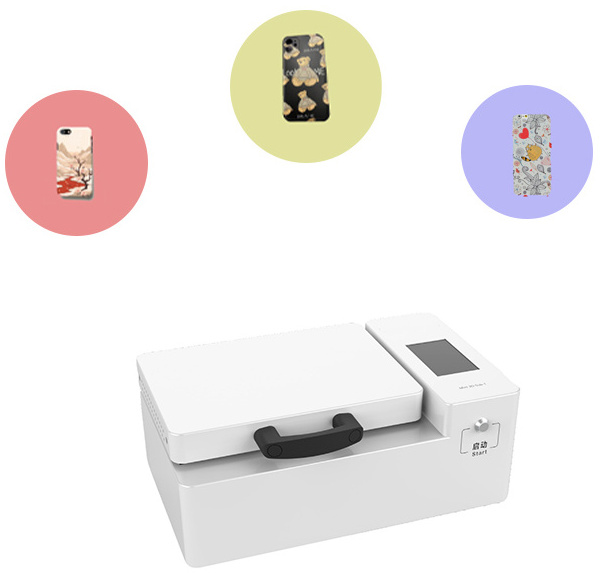 Compact and portable design multi-functional 3D vacuum sublimation heat press machine