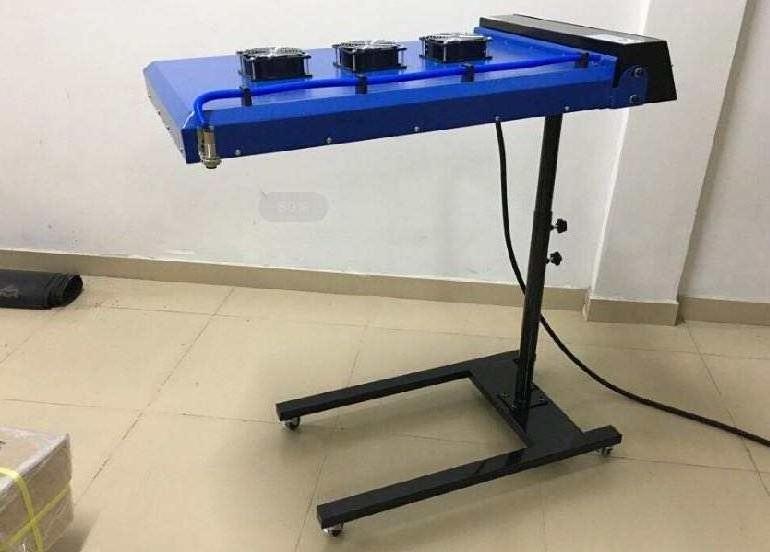 Blue or green  far infrared lamp dryer automatic flashing  with sensor  and  screen printing drying