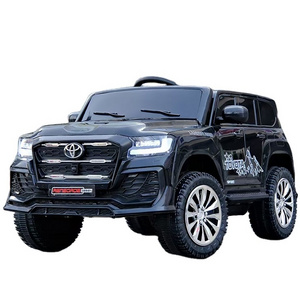 High Quality Two-Seater Four-Wheel Drive Electric Ride On-Off Road Remote-Controlled Plastic Battery-Powered Car Toy Children