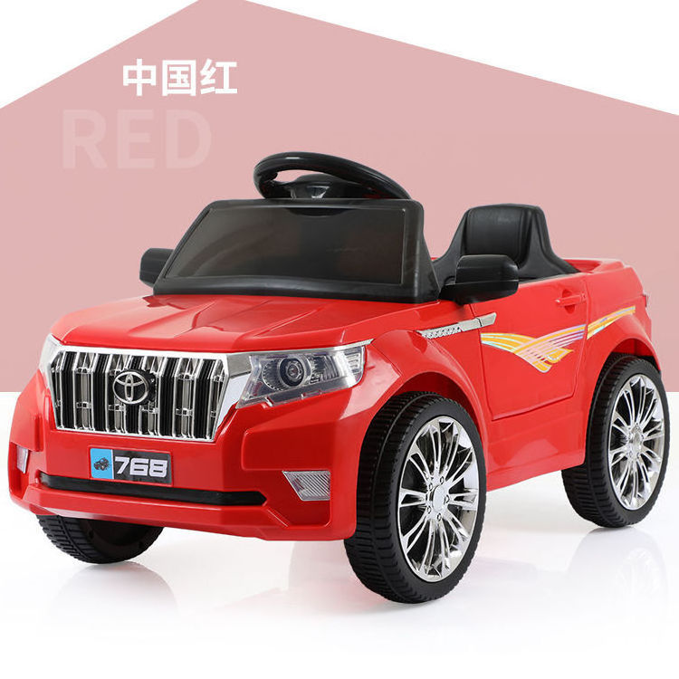 Children's car can sit human baby children four-wheeler remote control male and female charging toy