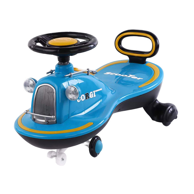 Kids Twist Car With Music Boys Girls Baby Four-Wheeler New Rocking Two-Seater Toy Car