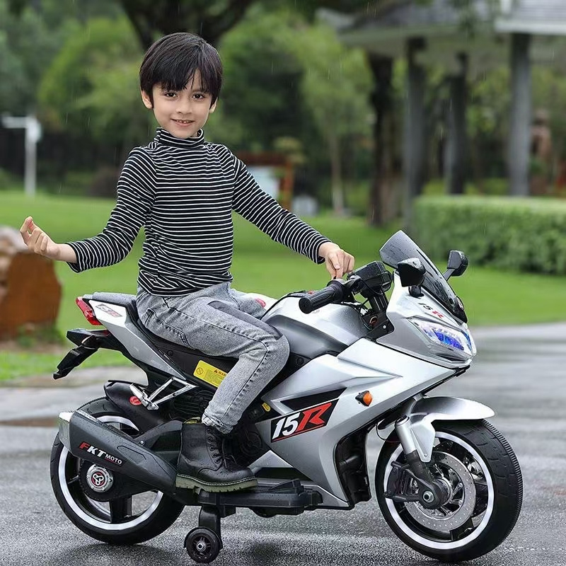 high quality stable kids tricycle ride on car multifunction music electric motorcycle