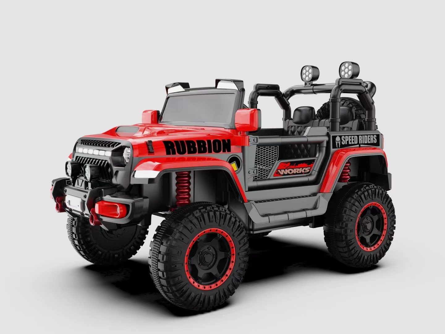 2023 New model kids off road vehicle four wheel drive with remote control battery power kids ride on toy car