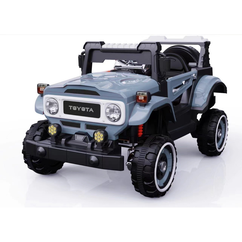 High Quality Unisex Electric Kids Jeep Toy Double or Four Drive Battery-Powered Made of Plastic