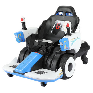 2023 children karting toy electric operated ride on car with remote control Adult/ Kids go kart racing