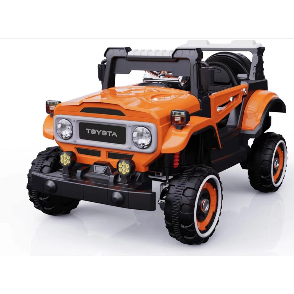 High Quality Unisex Electric Kids Jeep Toy Double or Four Drive Battery-Powered Made of Plastic