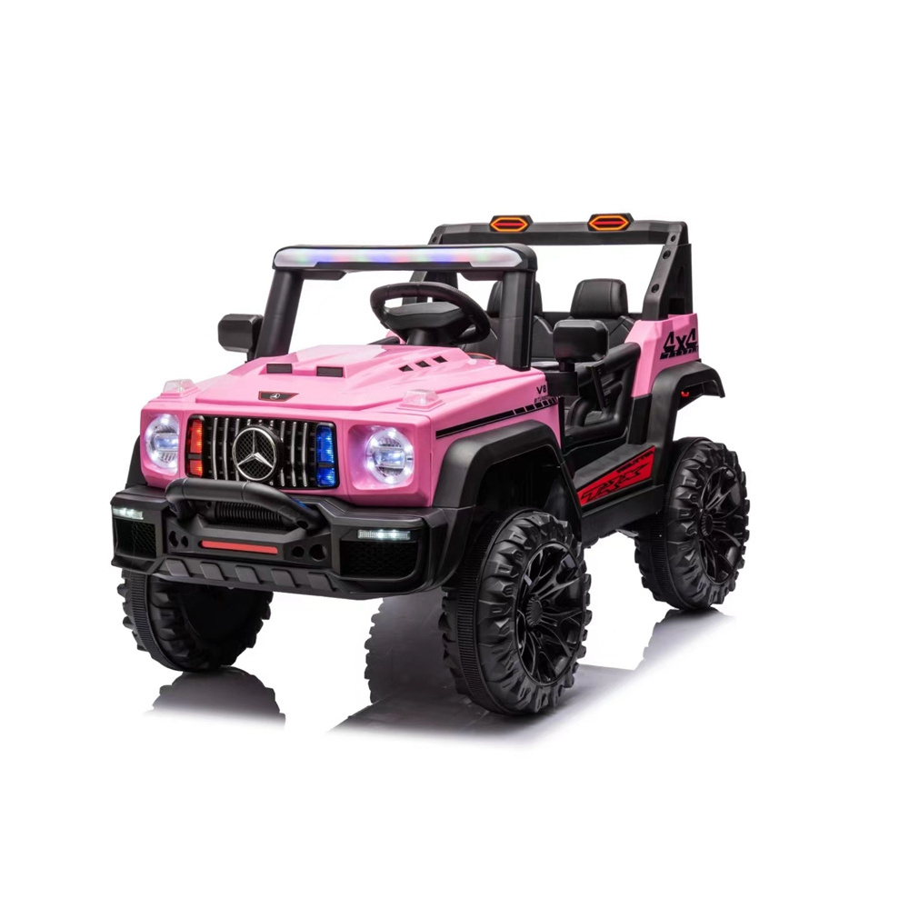 High Quality Unisex Electric Kids Jeep Toy Double or Four Drive Battery-Powered Made of Plastic