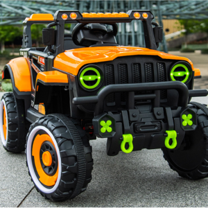 Large Two-Seater Electric Car for Kids Four-Wheel Off-Road Vehicle Plastic Ride-On Battery Powered Toy on Sale