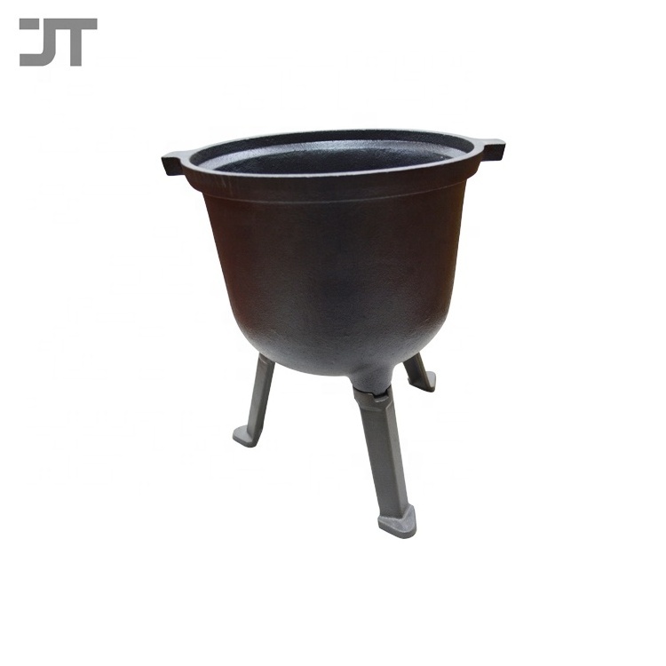 vegetable oil South African Cast iron Cauldron pot/Cast iron potjie pot/South African dutch oven