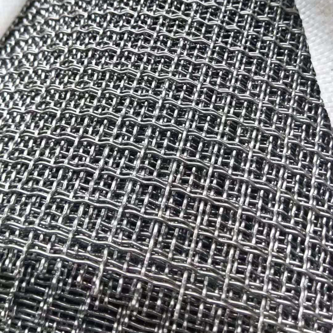 304 material 3mm hole mesh 6 stainless steel crimped wire mesh