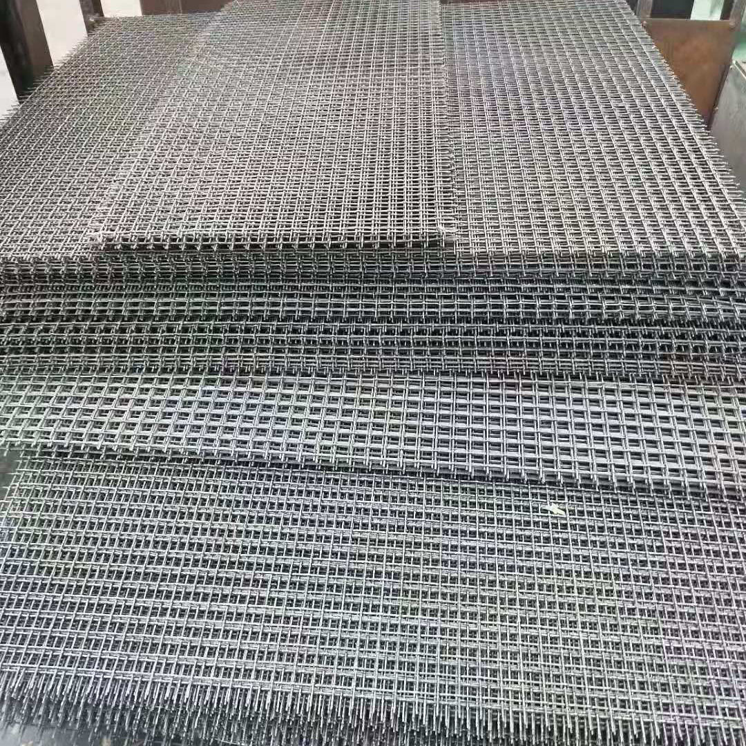 304 material 3mm hole mesh 6 stainless steel crimped wire mesh