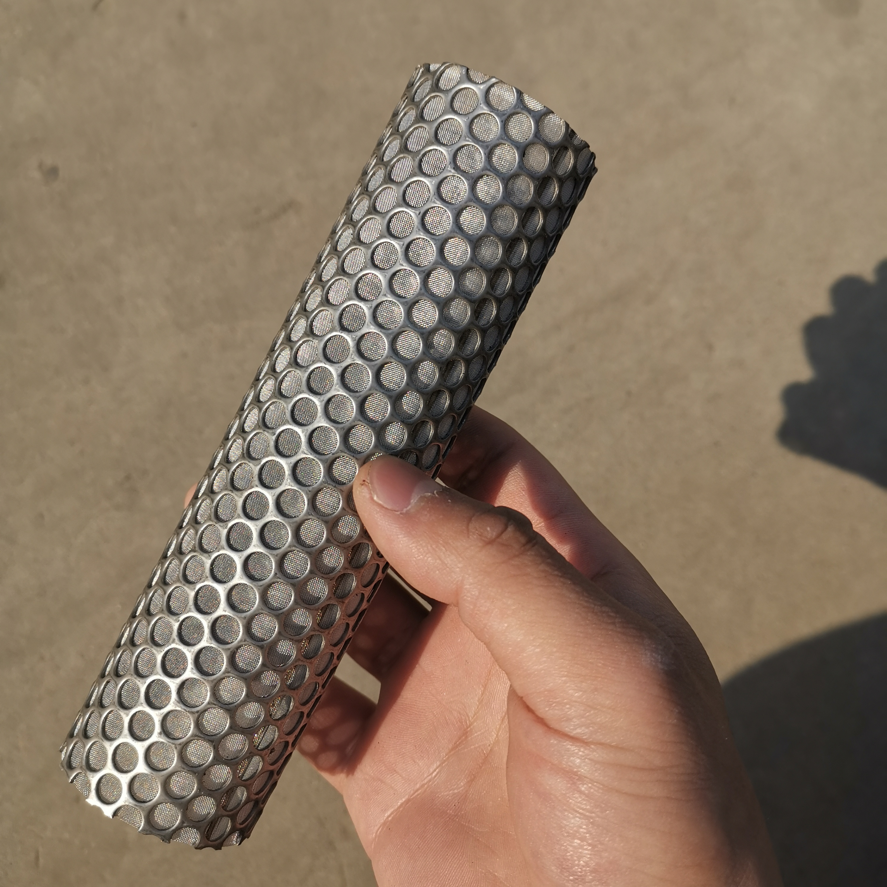 Stainless Steel 304 316 316l Perforated Filter Tube Cylinder