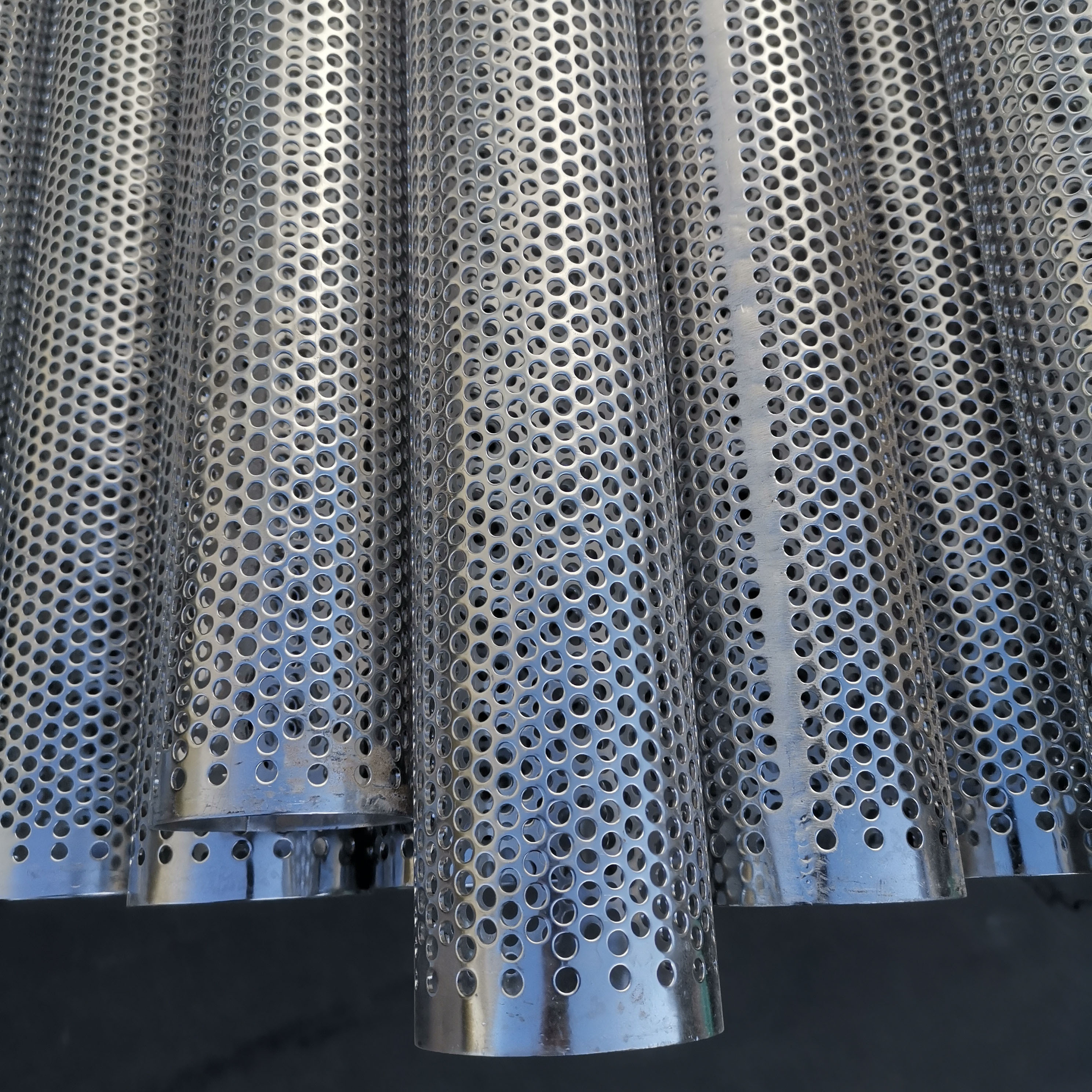 Stainless Steel Round Mesh Perforated Filter Tube