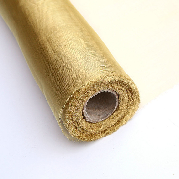 8-400 mesh plain weave brass wire mesh screen