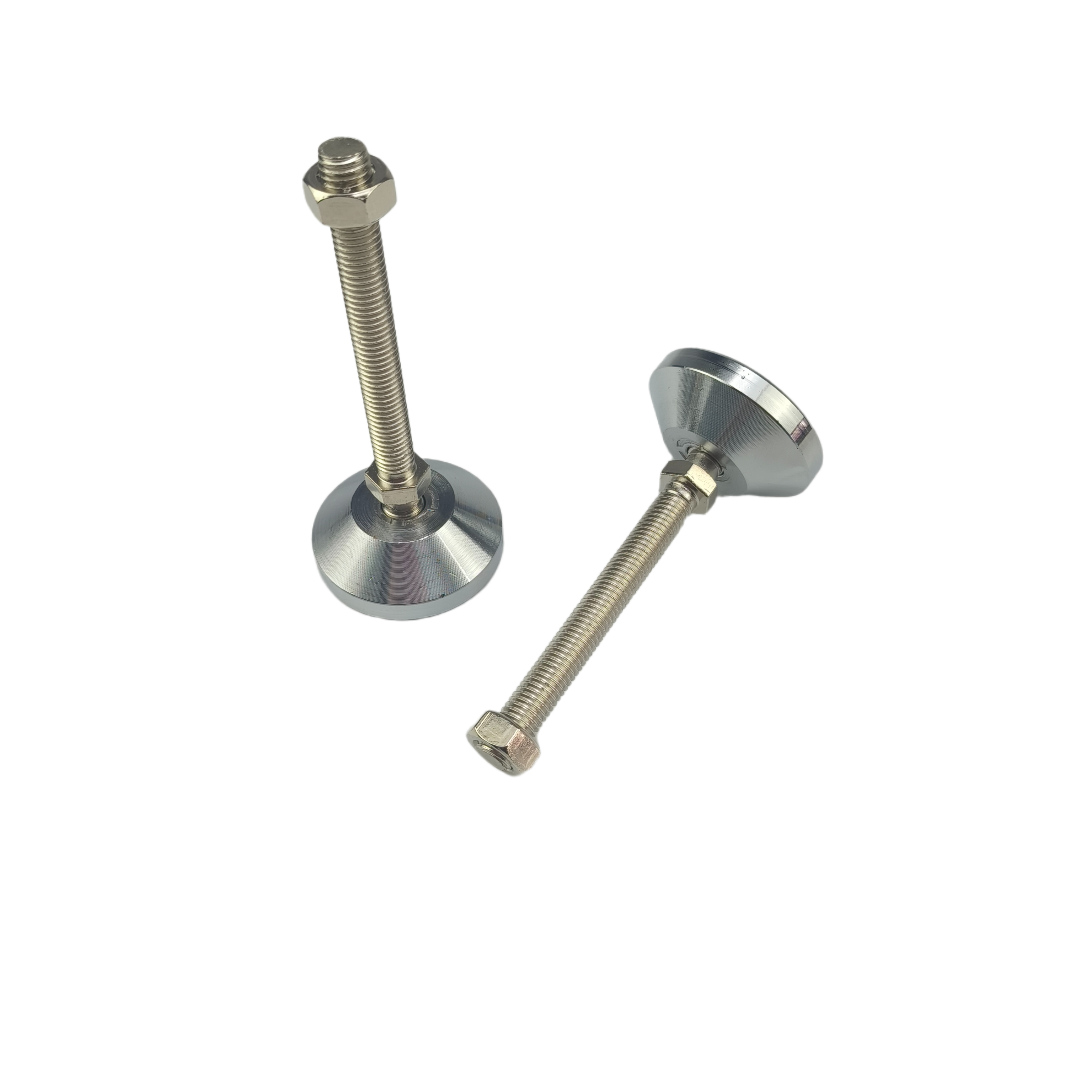 Customized foot thread stem heavy duty stainless steel 304 metal swivel adjustable leveling mount adjustable feet