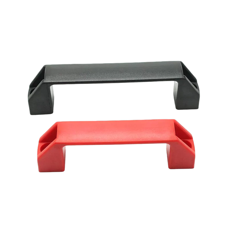 Industrial Pull Handle Black Plastic Nylon T Slot Door Handle for Aluminum Extrusion Profile