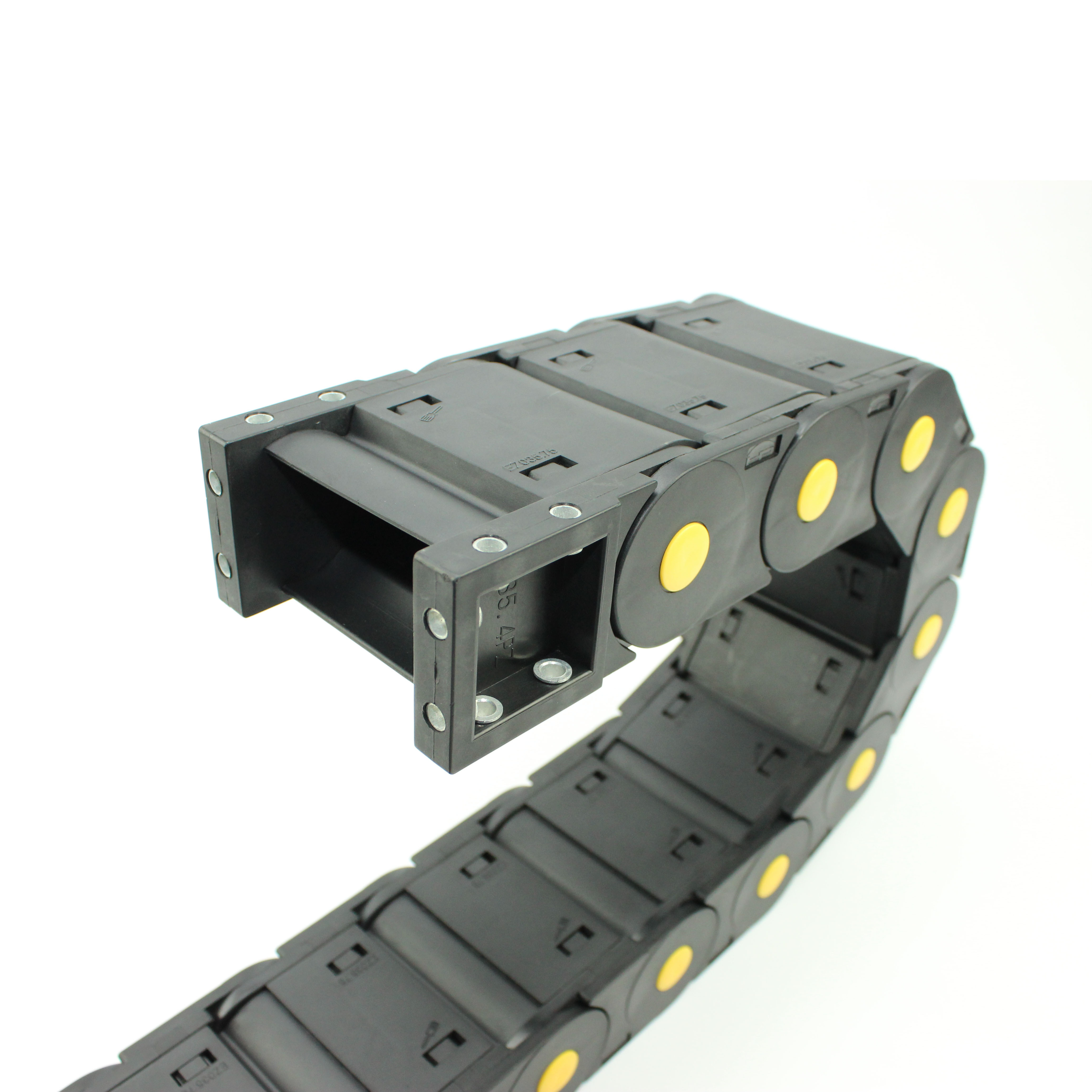 JIASI  100% Raw Material Reinforced Nylon Cable Drag Chain Carrier