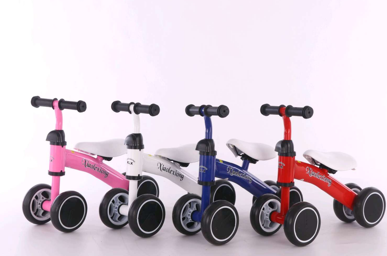 Manufacture hot sale mini 4 wheels sliding bike kids ride on car baby sliding balance bike