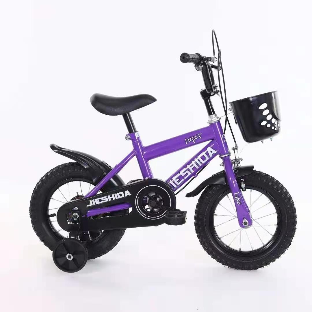 Factory price 12 inch cheap children bicycle kids 4 wheel bike training wheel bike