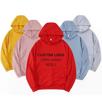 unisex custom logo oversized streetwear blank pullover plus size men hoodies sweatshirts