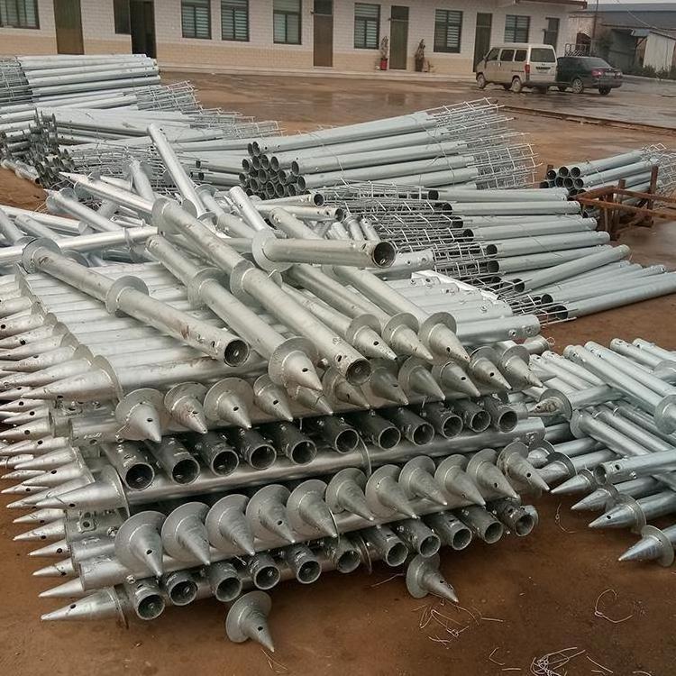 Low Price Wholesale Customized Post Anchor Ground Screw Solar Ground Mounting With fast shipping