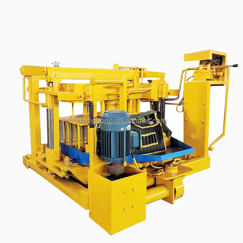 Factory Custom  Interlocking Brick Making Extruder Machine 7.5kw Ghana