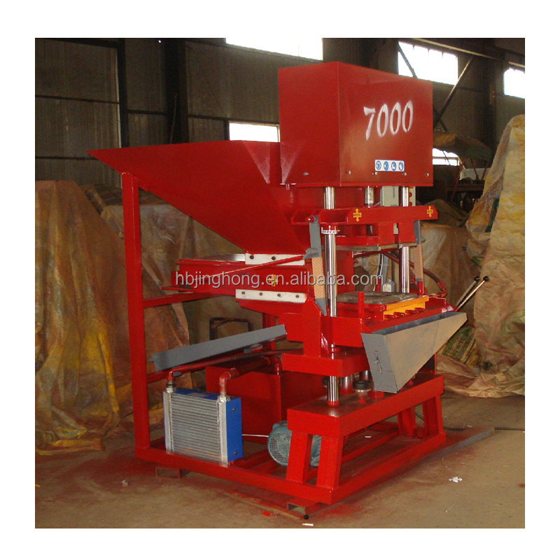 Full automatic earth soil mud clay interlocking ecological brick machine automatic clay brick factory