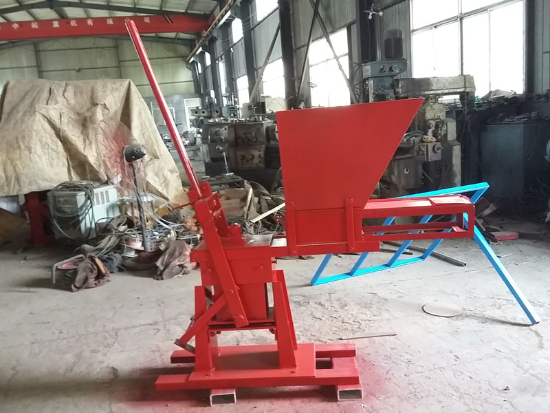 Cheap Hand Operated Soil Hollow Brick Making Machine Manual Clay Lego Interlocking Brick Paving Brick Making Machine