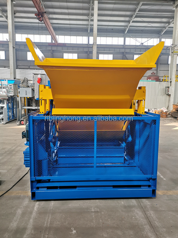 QTM 10-15  Concrete Cement Block Brick Making Machine for Sale Egg Laying  Diesel Engine Mobile Blocking Machine