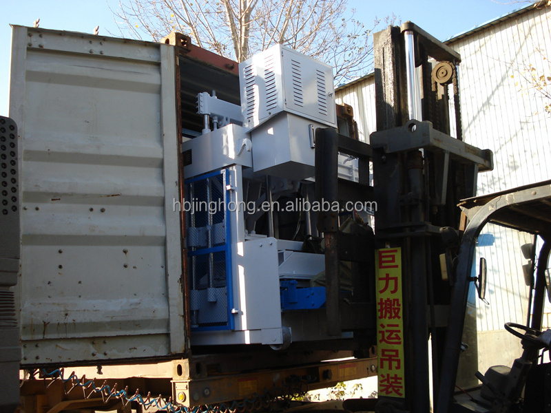 QTM 10-15  Concrete Cement Block Brick Making Machine for Sale Egg Laying  Diesel Engine Mobile Blocking Machine