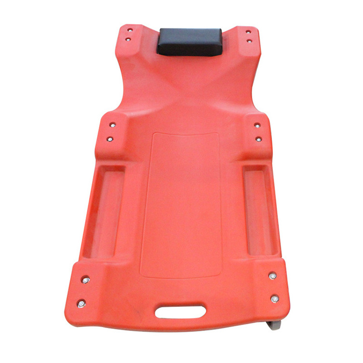 car repair  lying board   40 workshop plastic repair  car mechanic  creeper  with Padded Headrest