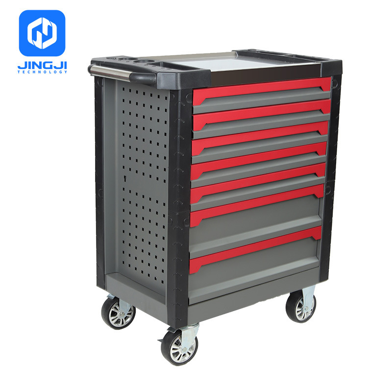 Steel tool boxes and storage cabinets with hand tool sets for garage storage tool roller cabinet trolley