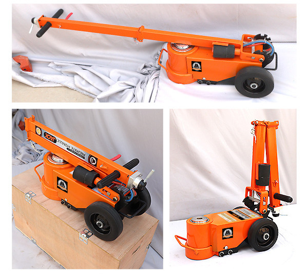 Factory sale 40/80 Ton Air Pneumatic Hydraulic Jack for Heavy Duty Truck Repair