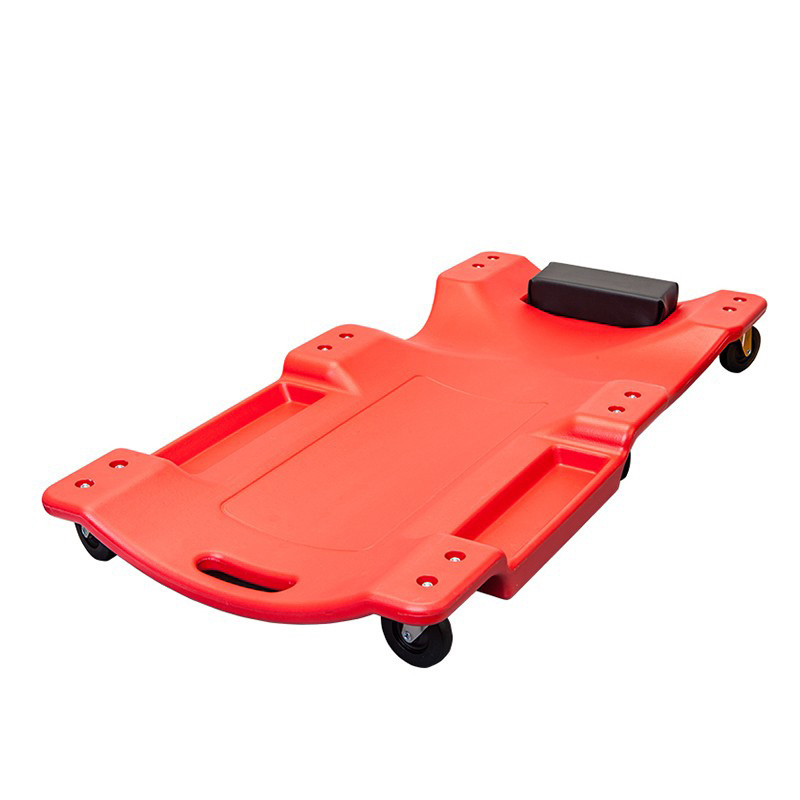 car repair  lying board   40 workshop plastic repair  car mechanic  creeper  with Padded Headrest