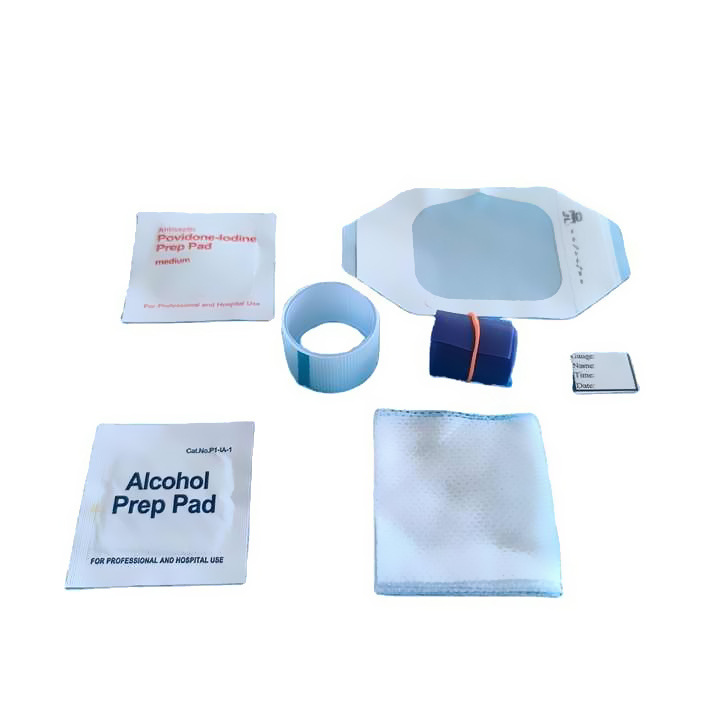 Urgent medication change kitset wound cleaning kit aseptic dressing pack