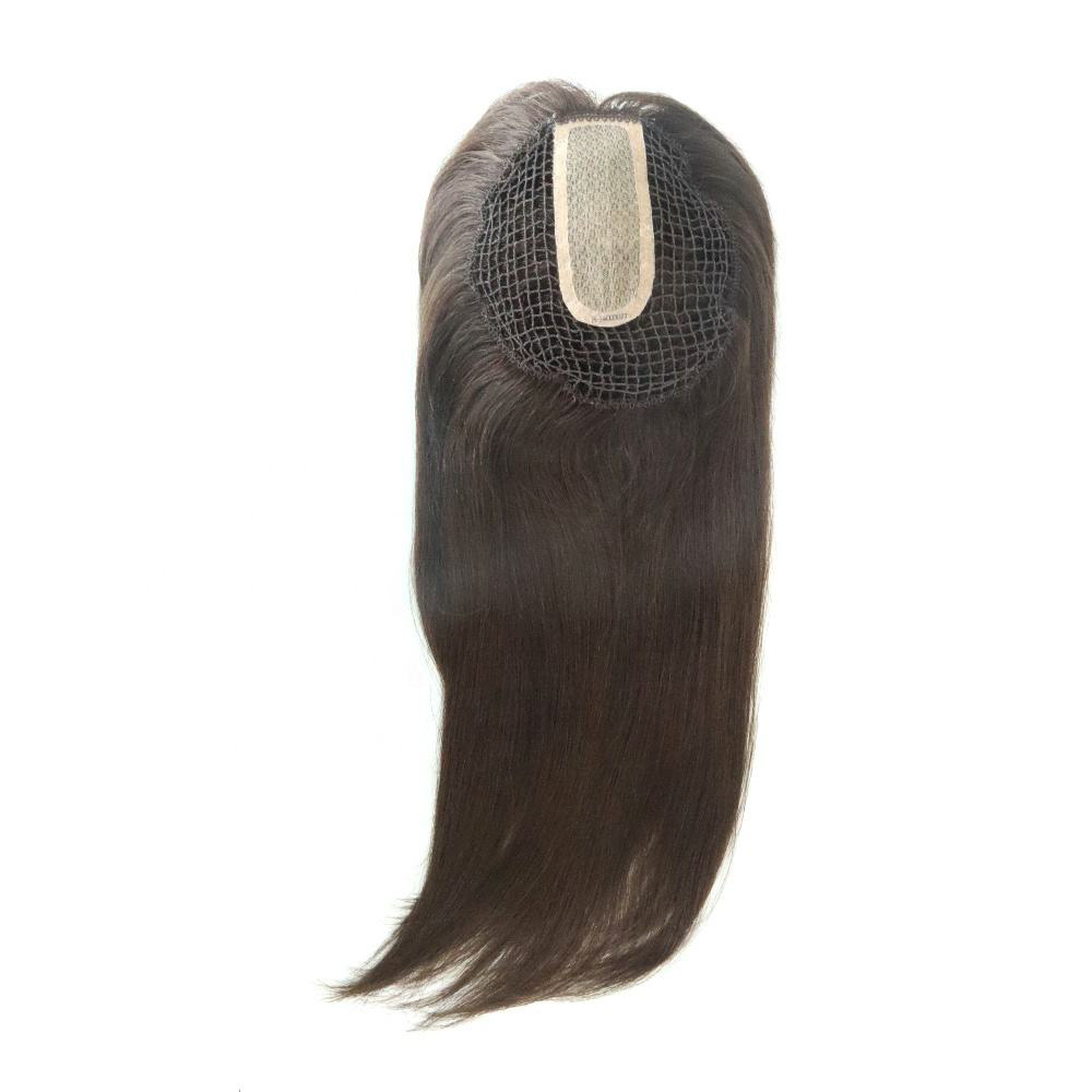 Silk Top Integration Net Hair Wigs Fishnet Hair Piece for Women