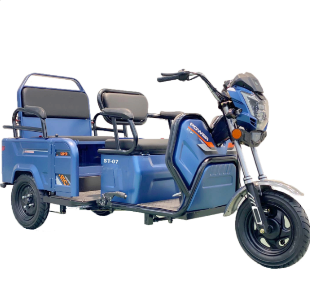 New Style Electric Mini Rickshaw Tricycle Three Wheel Motorcycle